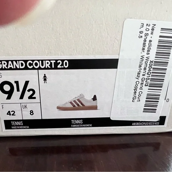 Adidas Grand Court 2.0 White is Sneakers Modern Design 9.5 - Picture 9 of 9